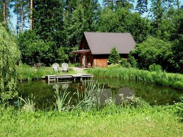 Фото номера Дом с 1 спальней Дома для отпуска Holiday House Aivari г. Inčukalns 11
